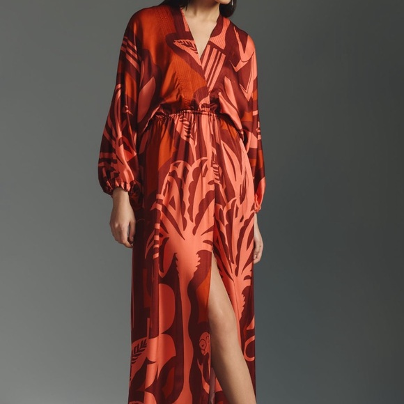 Anthropologie Dresses & Skirts - Winter in Hawaii wear Eugenia Fernandez isola V-Neck Maxi Dress